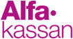 Alfa kassan logotyp